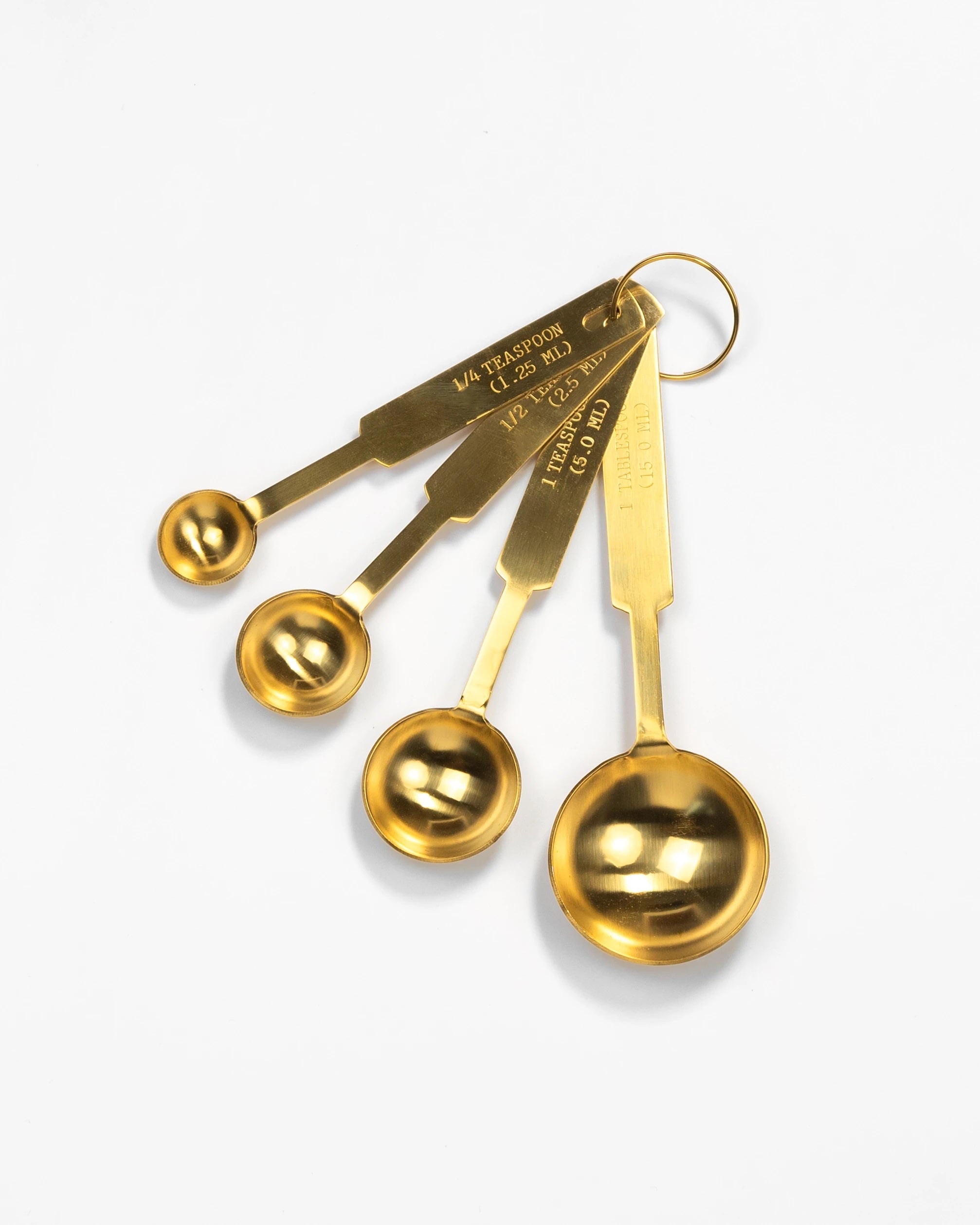 Brass Measuring Spoons